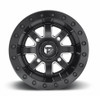 Octane Ridge 2015-20 RZR 900 / 900 XC / S 900 - 12mm Lugs Fuel Maverick D928 Matte Black Milled Beadlock Wheel Set