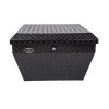Rocky Mountain Polaris RZR 800 Ryfab Aluminum Cargo Box with Top Rack, Black
