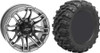 Tucker Rocky Combo - Wheel 14x7, 43, 4/156, Gun Metal or Tire 27x9-14, Radial, 8 Ply, Non-Directional