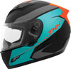 Tucker Rocky TS-80 Vision Helmet Orange/Turquoise, 2XL