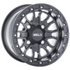 Highlifter Weld Wheels Raptor Beadlock Satin Black 15X10 55 4/137