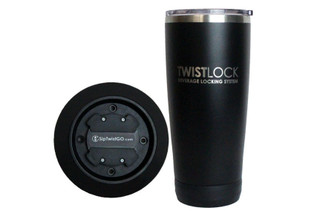 TwistLock Locking Drinkware Kit or 22oz Tumbler Flat Mount Base
