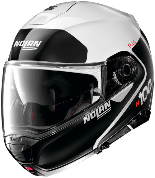 Tucker Rocky N100-5 Plus Distinctive Helmet Metal White/Black, XL