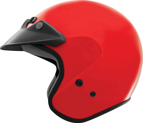 Tucker Rocky THH T-381 Size XL - Open Face Helmet Red