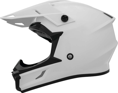 Tucker Rocky T710X Solid Youth Helmet White, Youth L