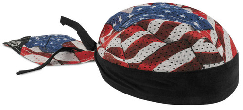 Tucker Rocky Headwraps Wavy American Flag