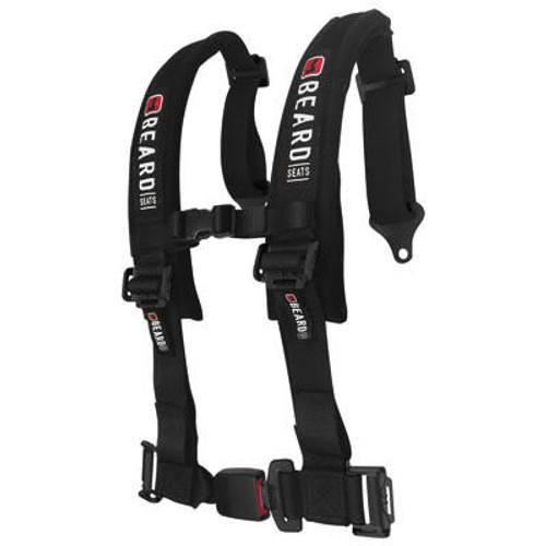 Rocky Mountain Beard 4-Point Safety Harness with Automotive Buckle Black