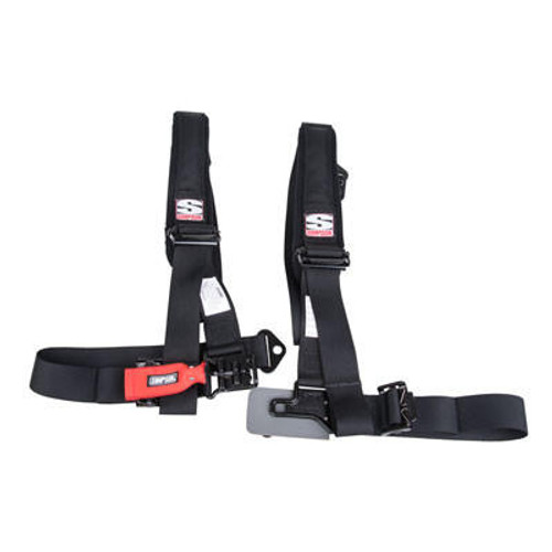 Rocky Mountain Simpson Performance Products D3 Bolt-In Safety Harness with Pads 2 Black