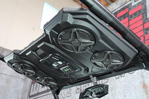 Rocky Mountain Polaris RZR SSV Works WP3 Weather Proof Bluetooth Overhead 4 Speaker System Rocky Mountain Polaris RZR SSV Works WP3 Weather Proof Bluetooth Overhead 4 Speaker System