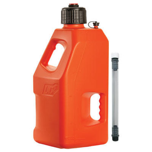 Rocky Mountain LC LC2 Utility Jug with 12 Filler Hose 5 Gallons Orange