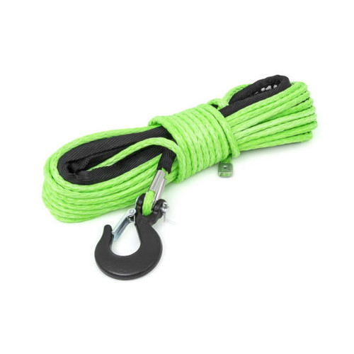 Highlifter Green 1/4in Synthetic Winch Rope or UTV, ATV