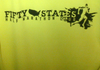 MEN'S Short Sleeve New Balance Tech Shirt (Safety Yellow) Map Back