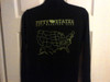 Ladies BLACK Club Running Jacket - MAP Back