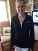 Ladies BLACK Club Running Jacket - MAP Back