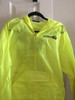 Black or Yellow Wind n Water Resistant Hooded Packaway Pullover Jacket