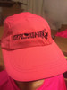 Safety Pink Technical Hat with Black Logo