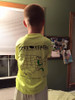 YOUTH New Balance Short Sleeve Tech Shirts with Map on Back