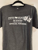 Men's Heathered Black 50 States ENDURANCE FINISHER T-shirt Jerzees Tri-Blend Short Sleeve