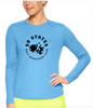 eXpert Women's Oxymesh™ Long Sleeve Club Round Front Logo with Map Back