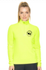 eXpert Womens Pk maX™ Long Sleeve 1/4 ZIP with Map Back