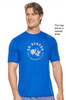 Royal Blue with Metallic Silver Logo