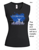 eXpert Women’s Oxymesh™ Sleeveless V-Neck Club Runners Logo with Map Back