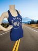 eXpert Women’s Pk maX™ Racerback Club Round Front Logo with Map Back