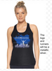 eXpert Women’s Pk maX™ Racerback Club Runners Logo with Map Back