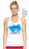 eXpert Women’s Pk maX™ Racerback Club Runners Logo with Map Back