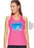 eXpert Women’s Pk maX™ Racerback Club Runners Logo with Map Back