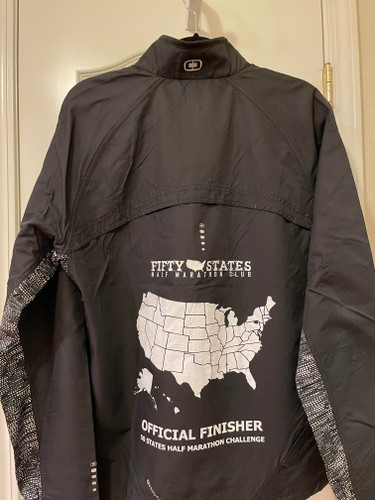 Finisher Jacket - 50 States Half Marathon Challenge - OGIO VELOCITY MENS - Black