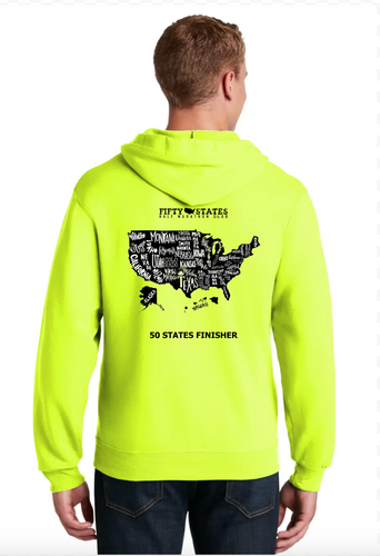 50 States FINISHER Unisex Jerzees Full Zip Hooded Sweatshirt (various colors) 50 States FINISHER Unisex Jerzees Full Zip Hooded Sweatshirt (various colors)