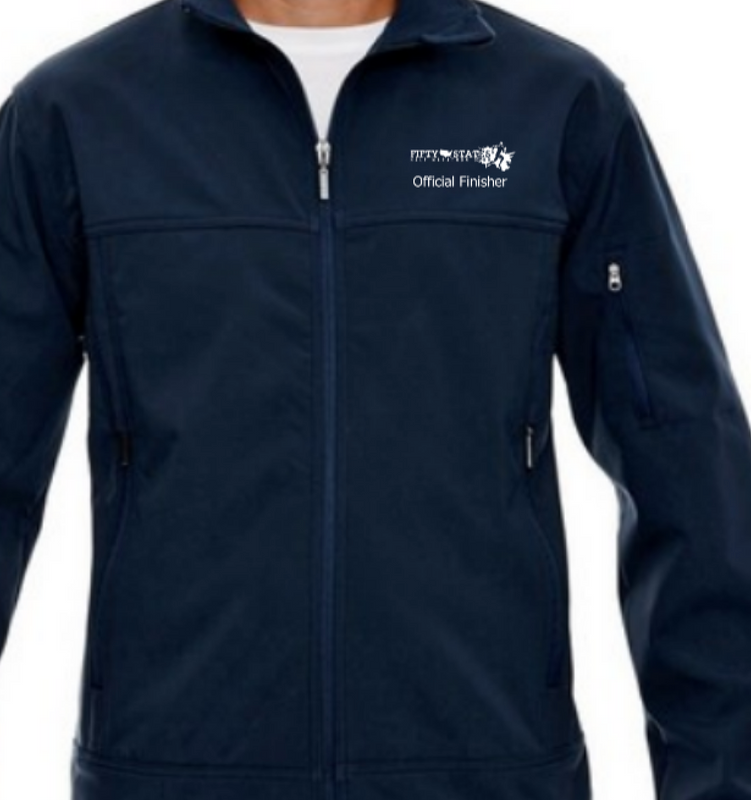 Finisher Jacket 50 States Half Marathon Challenge North End MENS Navy Blue 50 States Half