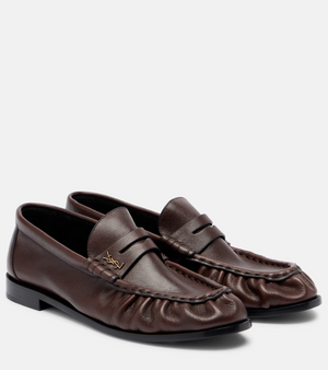 Le Loafer leather penny loafers