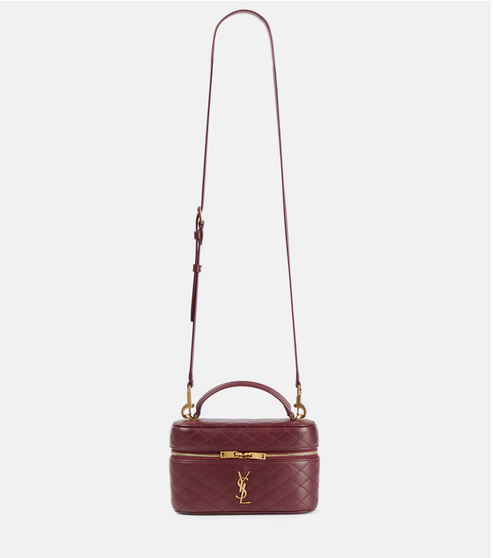 Gaby patent leather vanity bag