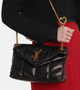 Puffer Small leather shoulder bag