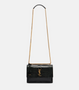 Sunset Medium croc-effect leather shoulder bag