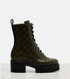 GG New Marmont leather combat boots
