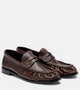 Le Loafer leather penny loafers