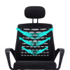 Ergonomic Office Chair Lumbar heatrest Support Mesh Chair 