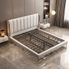 Super modern queen size "911" leather bed