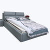 luxury queen size leather bed frame