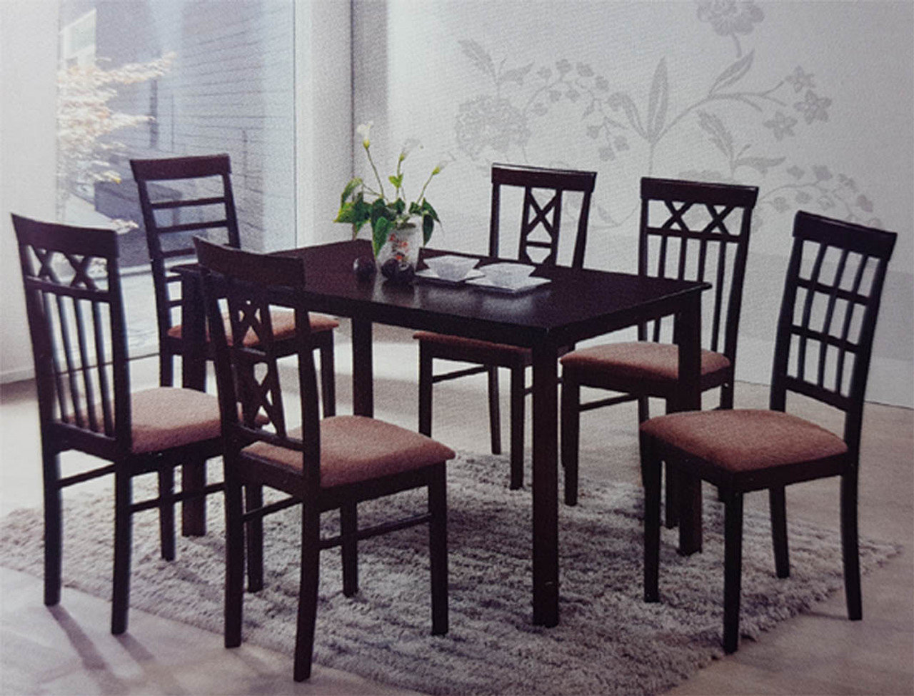 7 pieces dining table set