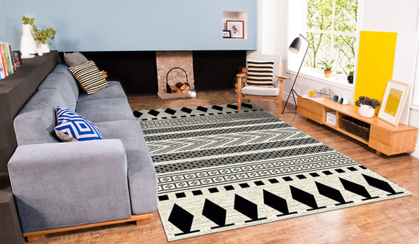 Mixed Geometric Patterns Rugs