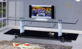 1.6 meter Glass TV LCD entertainment cabinet