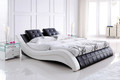 Leather bed