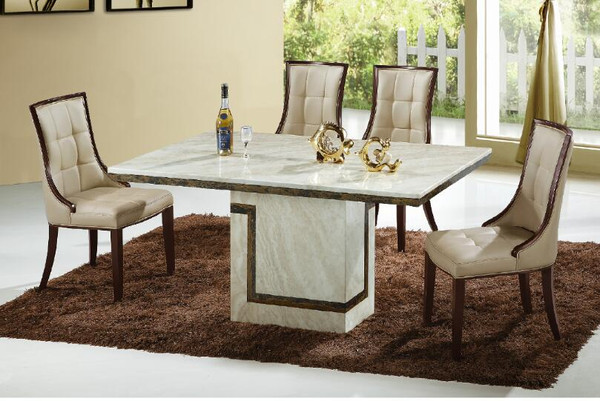 Cream Marble Dining Table And 6 Chairs Warehouse Direct Bargain