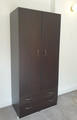 Wardrobe 2 doors 2 drawers