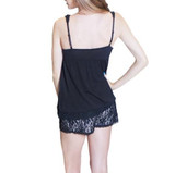 P.J. Salvage Jewel Cami in Black