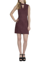 Lysse Suede Dress - Currant 